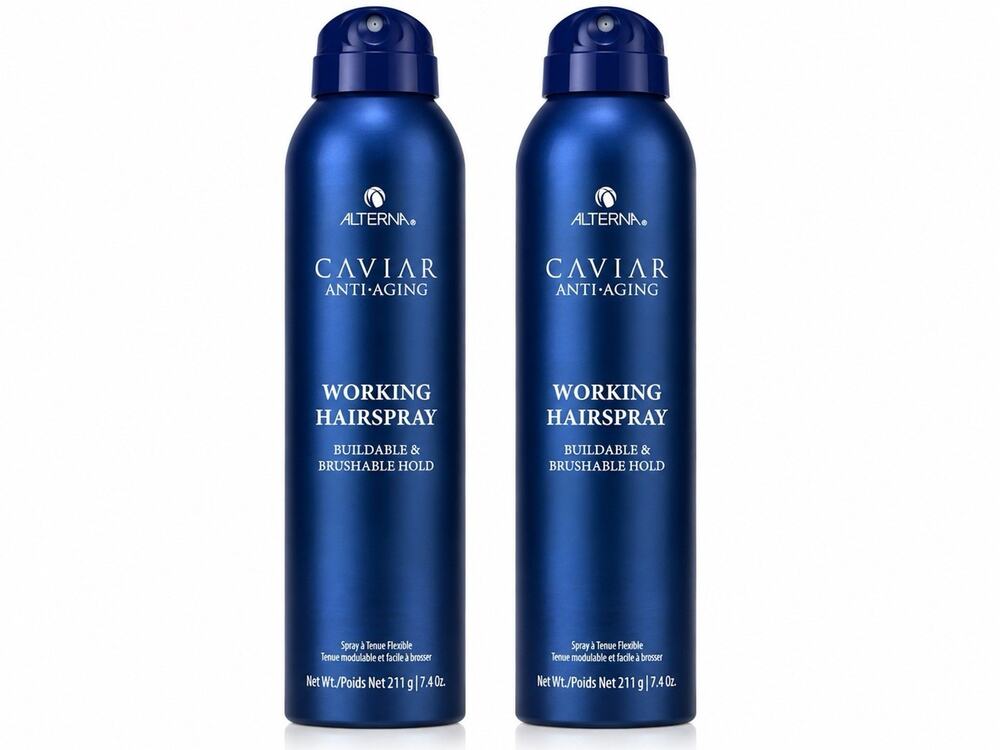 Alterna Caviar Anti-Aging Working Hairspray 7.4 oz 211g Duo Strong Hold Spray